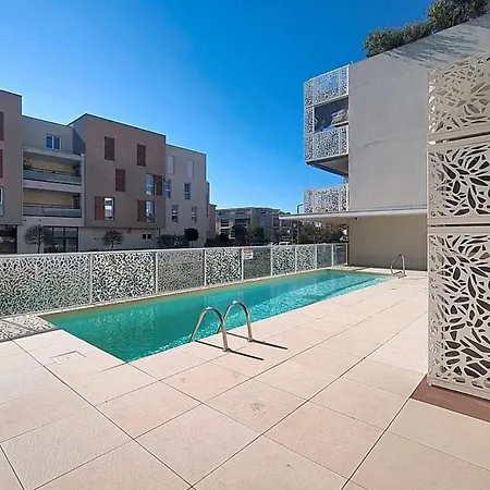 T2 Elegant Avec Clim & Piscine Port 아파트 *